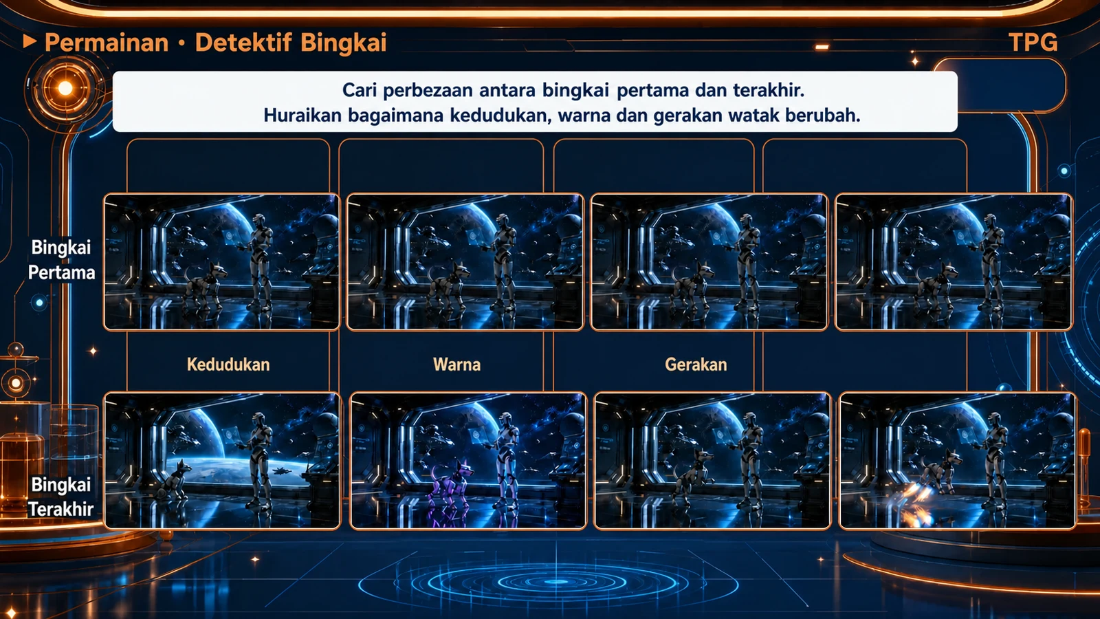 Kursus Video Watak Penjaga · Detektif Bingkai
